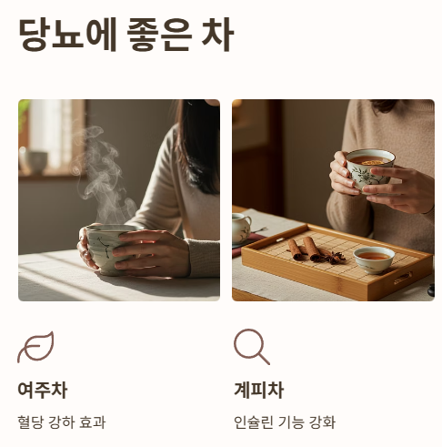 당뇨에 좋은 차