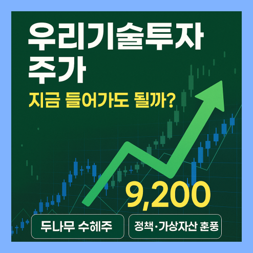 우리기술투자 주가