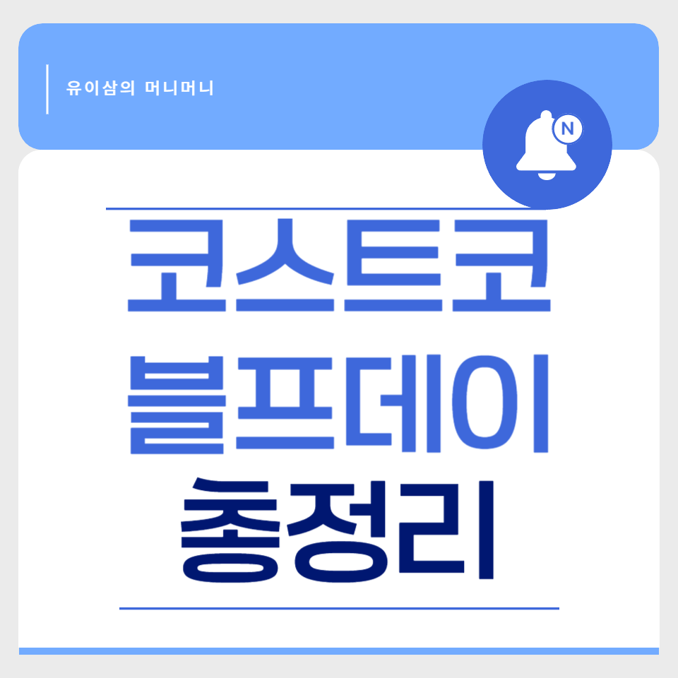 2025 코소트코 블랙프라이데이 완전정리
