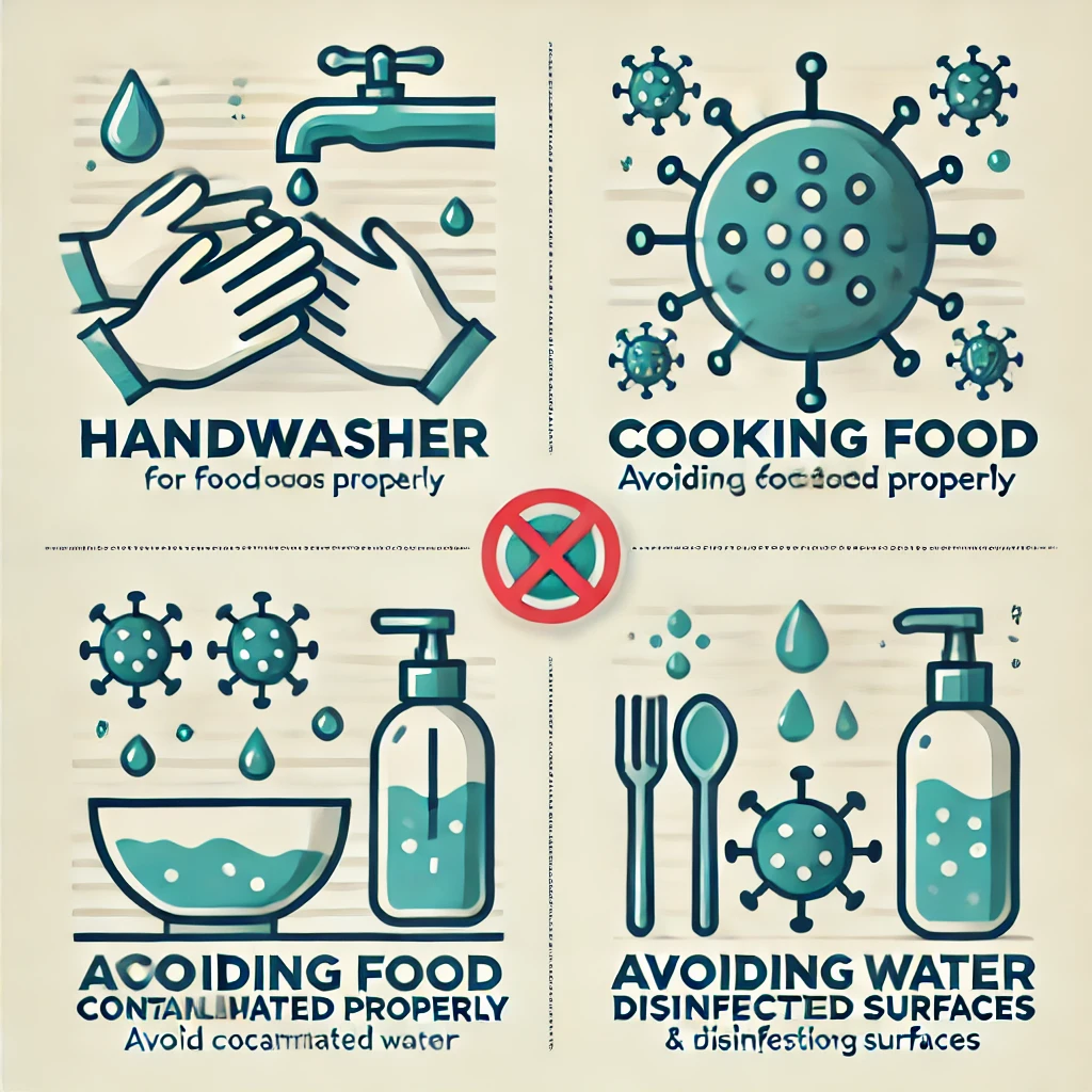 노로바이러스와 식중독 예방법