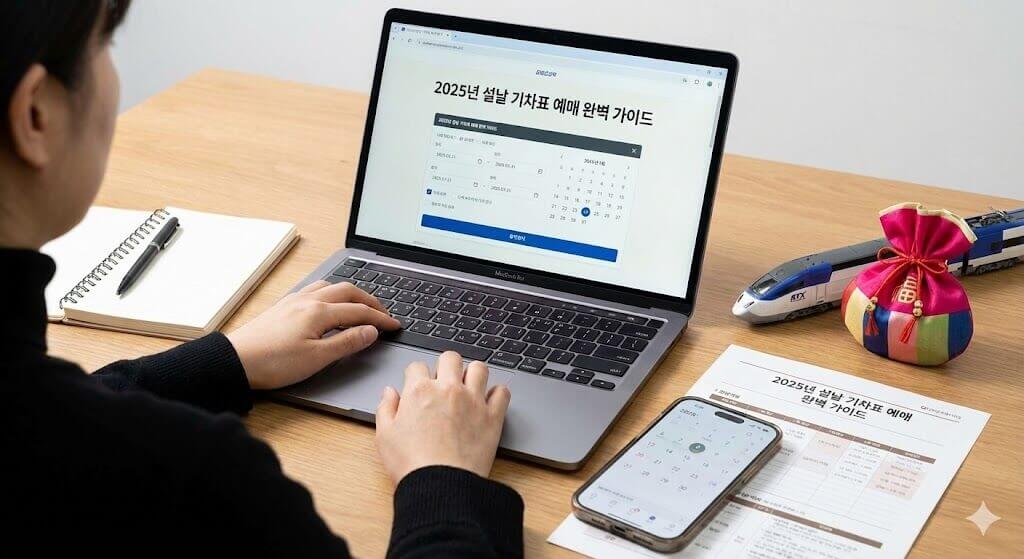 2025년 설날 기차표 예매 완벽 가이드