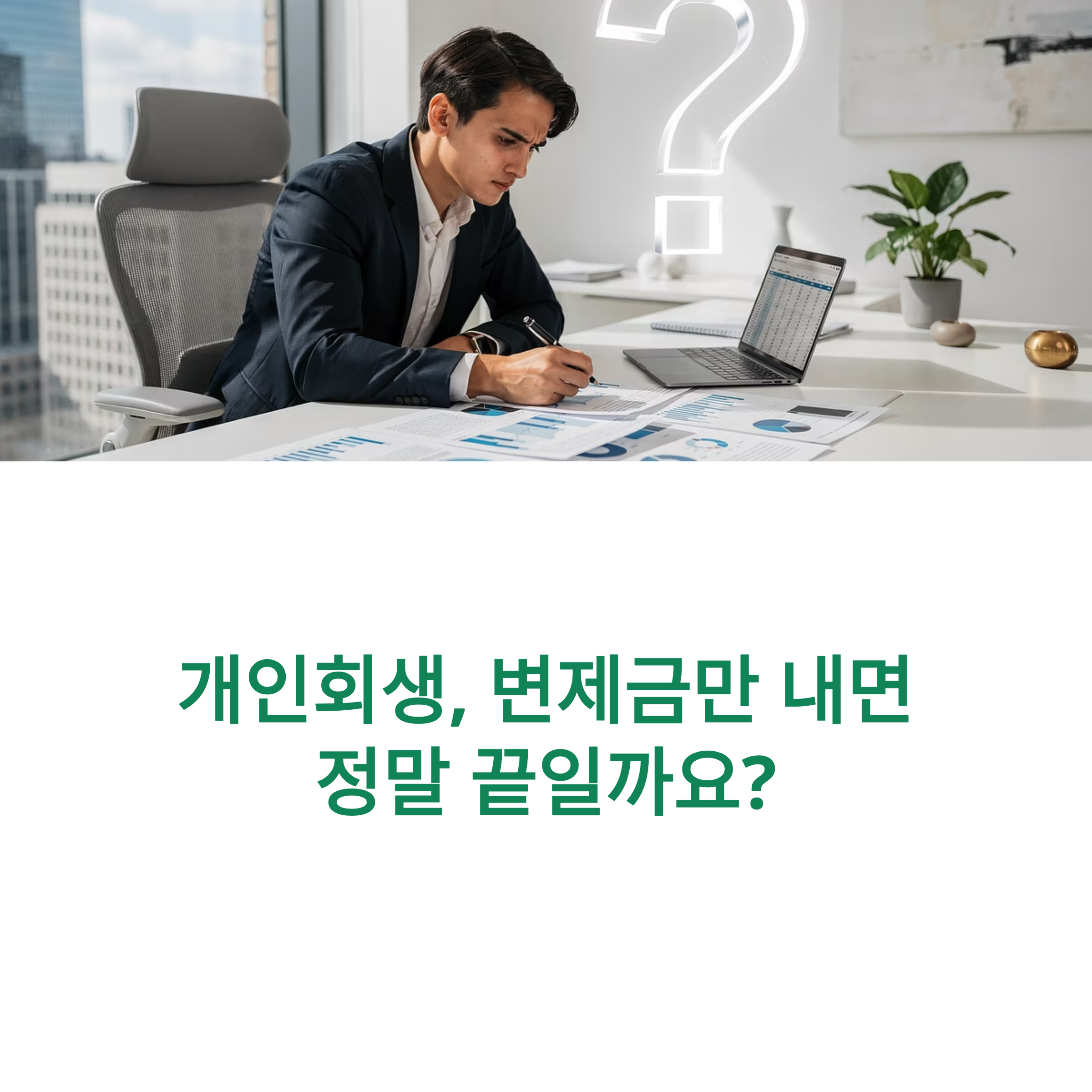 개인회생, 변제금