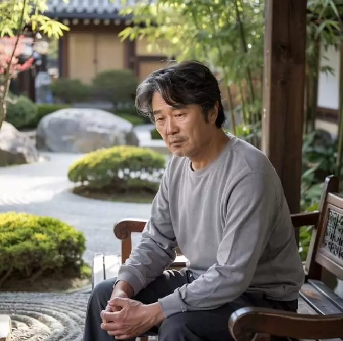 남성 갱년기로 우울한 남성