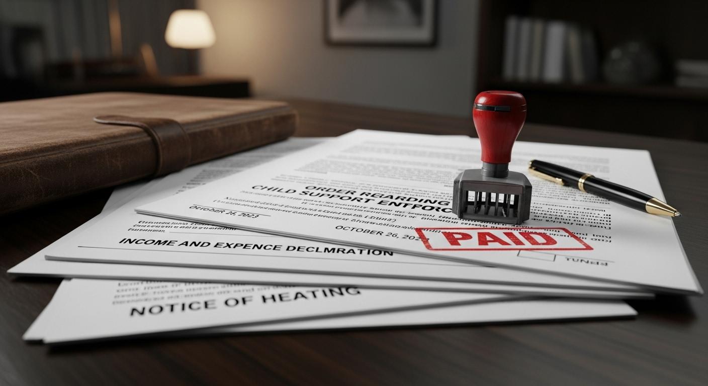 양육비 이행명령 신청 결과