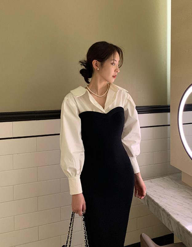 오드리 셔츠 원피스