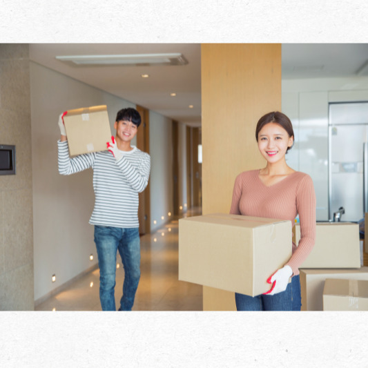 엘리베이터 예약과 동선 체크