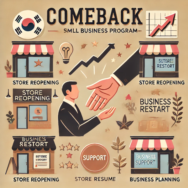폐업한 소상공인을 위한 재기 지원 프로그램 안내