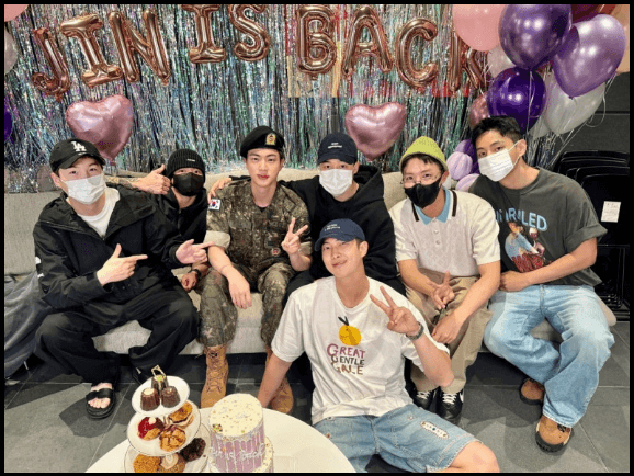 방탄소년단-진-전역-BTS-11주년-FESTA