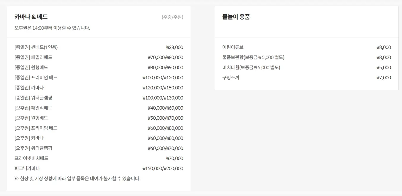 천안-소노벨-워터파크-할인-준비물-가격