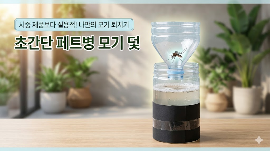시중 모기 퇴치기보다 훨씬 실용적