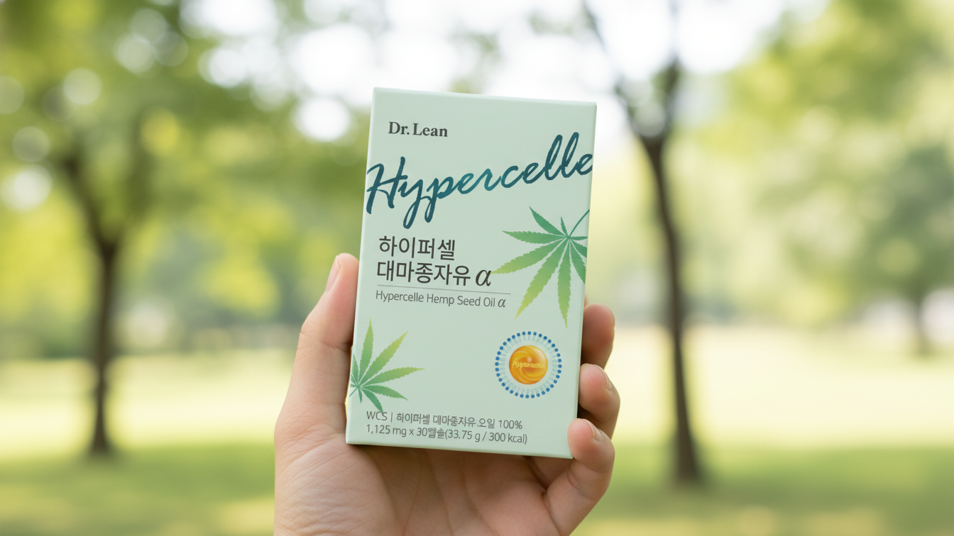 하이퍼셀-대마종자유-후기