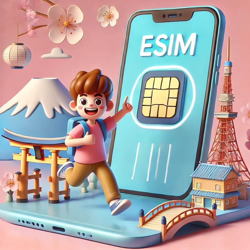 일본여행에서 이심 장단점