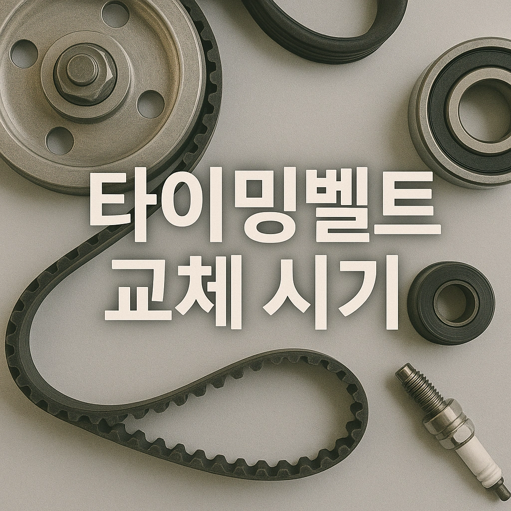 타이밍벨트 교체 시기 완벽 가이드, 제조사별 권장 주기와 비용 총정리