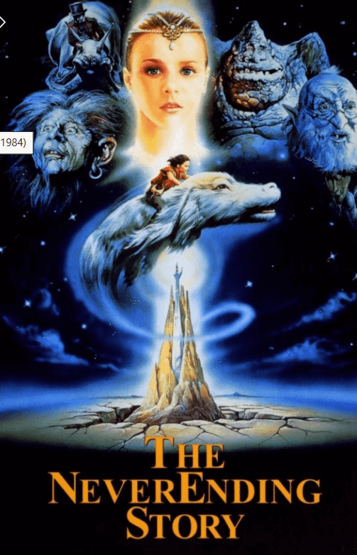 판타지스러운 배경과 주인공얼굴사진