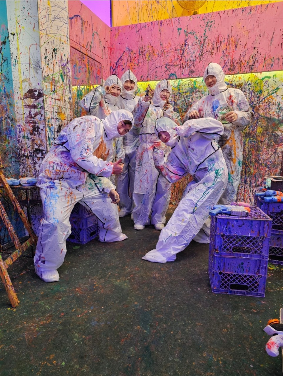 실내 체험 현장 사진