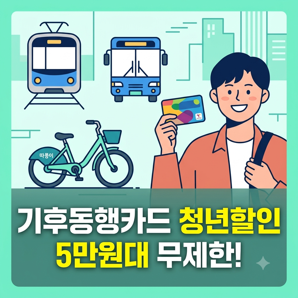 기후동행카드 청년 할인 정기권 안내