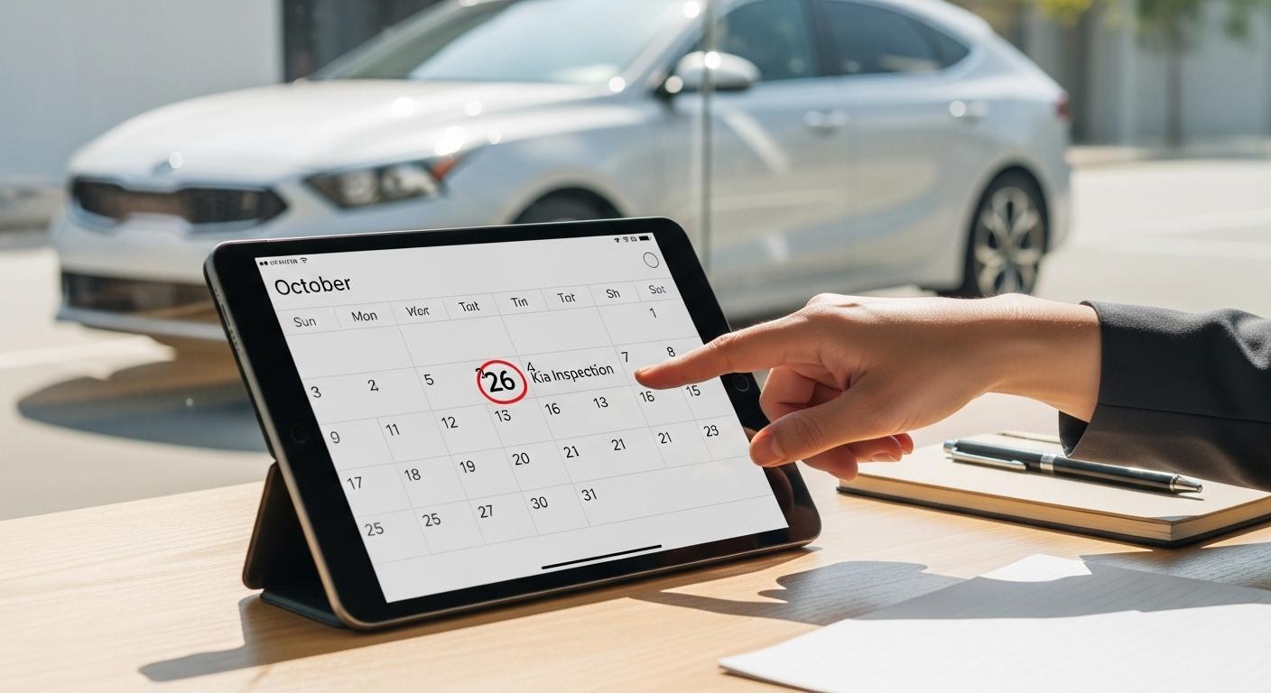 기아 자동차 점검 예약