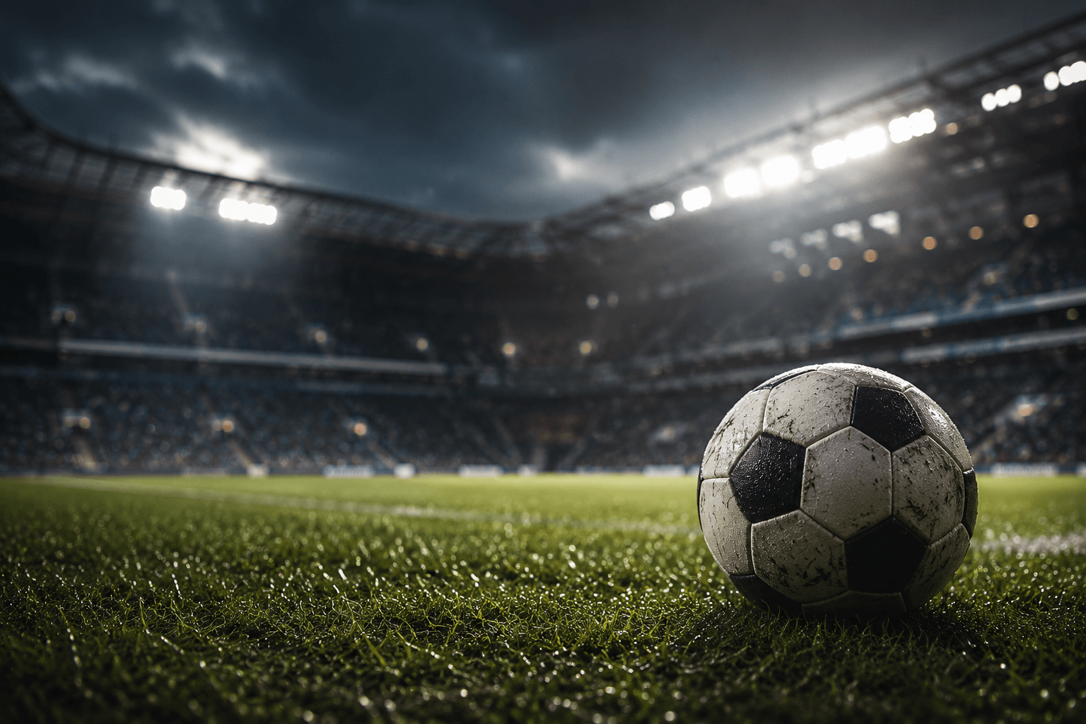 EPL 강등권 경쟁이 펼쳐지는 축구 경기장 분위기