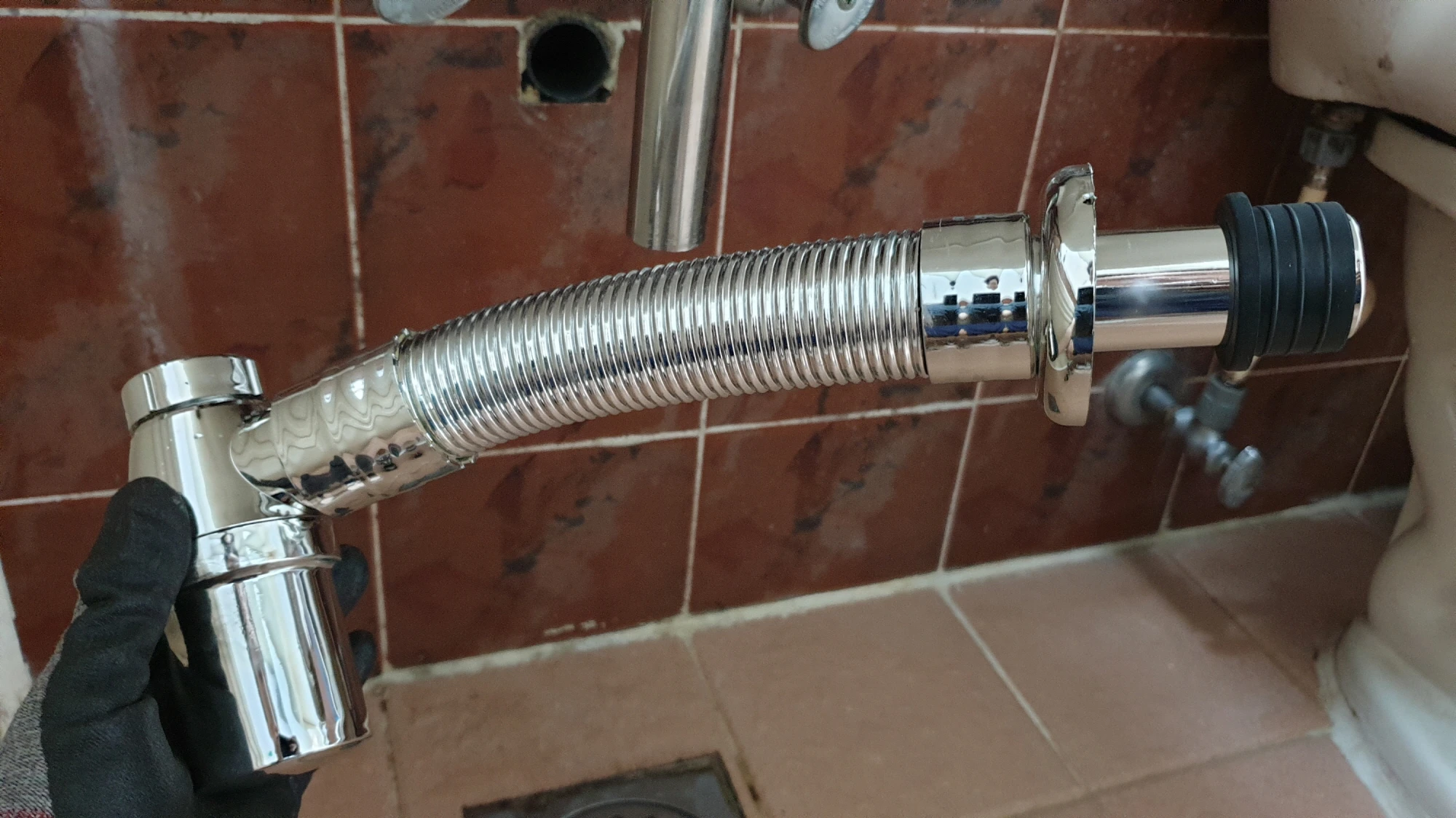 세면대 배수관 트랩