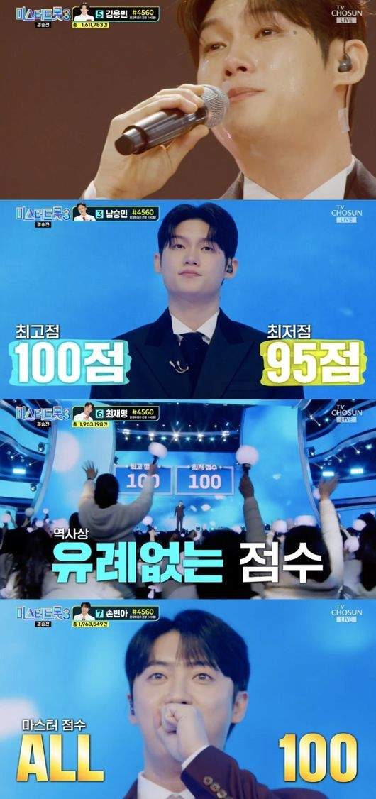 미스터트롯3 우승자 김용빈