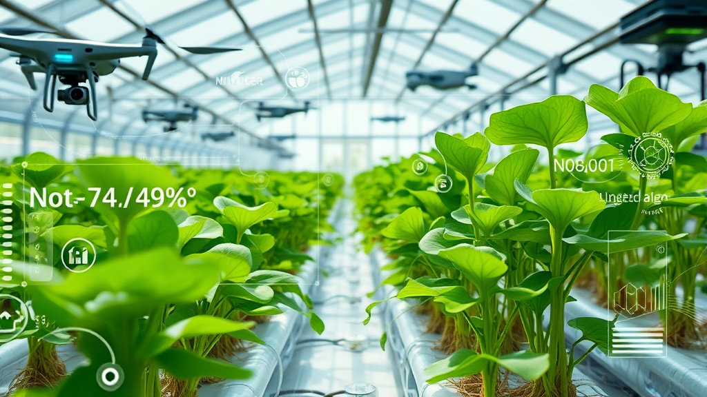 스파트팜에서 키우는 식물