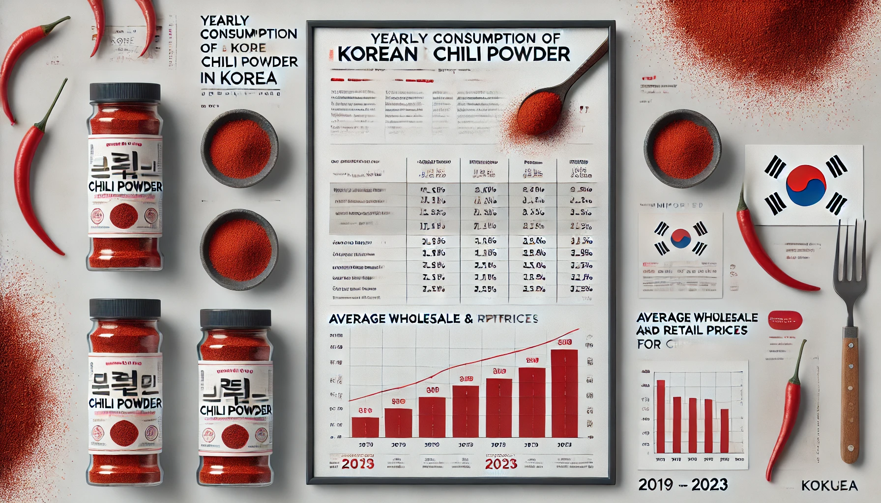 고추가루 소비량과 가격 변화로 김치의 미래를 예측한다