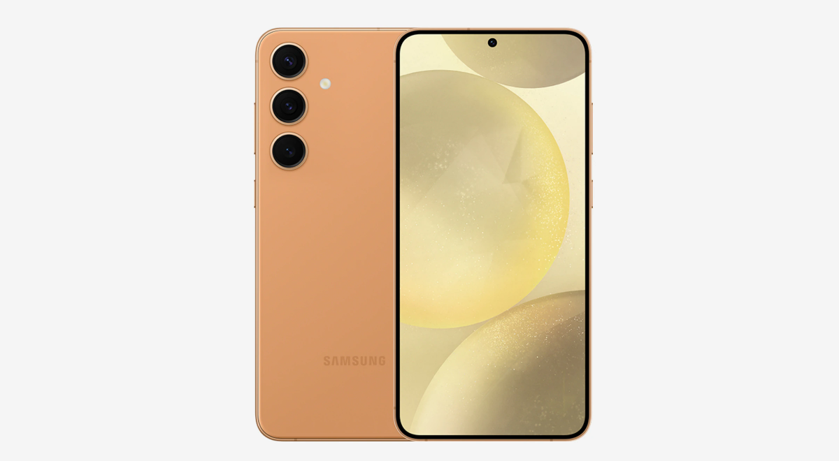 갤럭시 S24 (플러스) 샌드스톤 오렌지