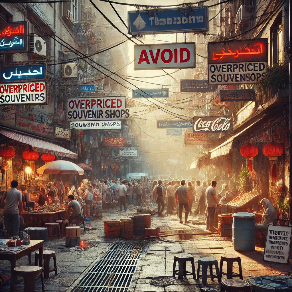 여행자가 피해야 할 관광지 & 음식점 이미지