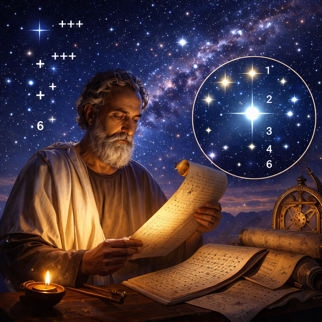 고대 천문학자들은 왜 별을 숫자로 기록했을까? 히파르코스가 만든 별 밝기 등급의 시작