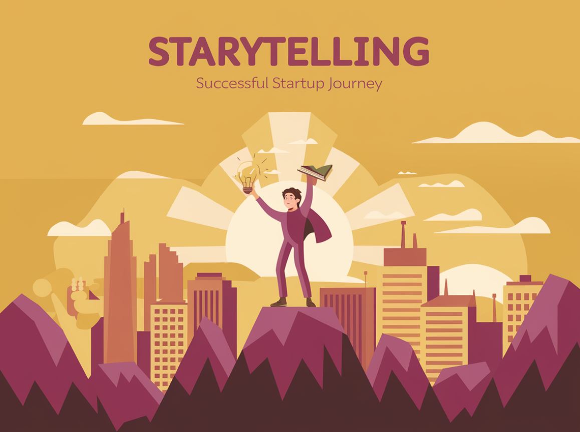 스타트업 창업으로 성공한 남자