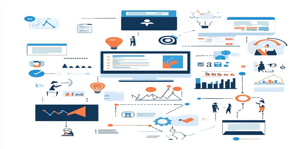 뉴스레터 운영 최적화 주간 루틴(세분화, 맞춤형 발송, 성과 분석)을 시각화한 인포그래픽