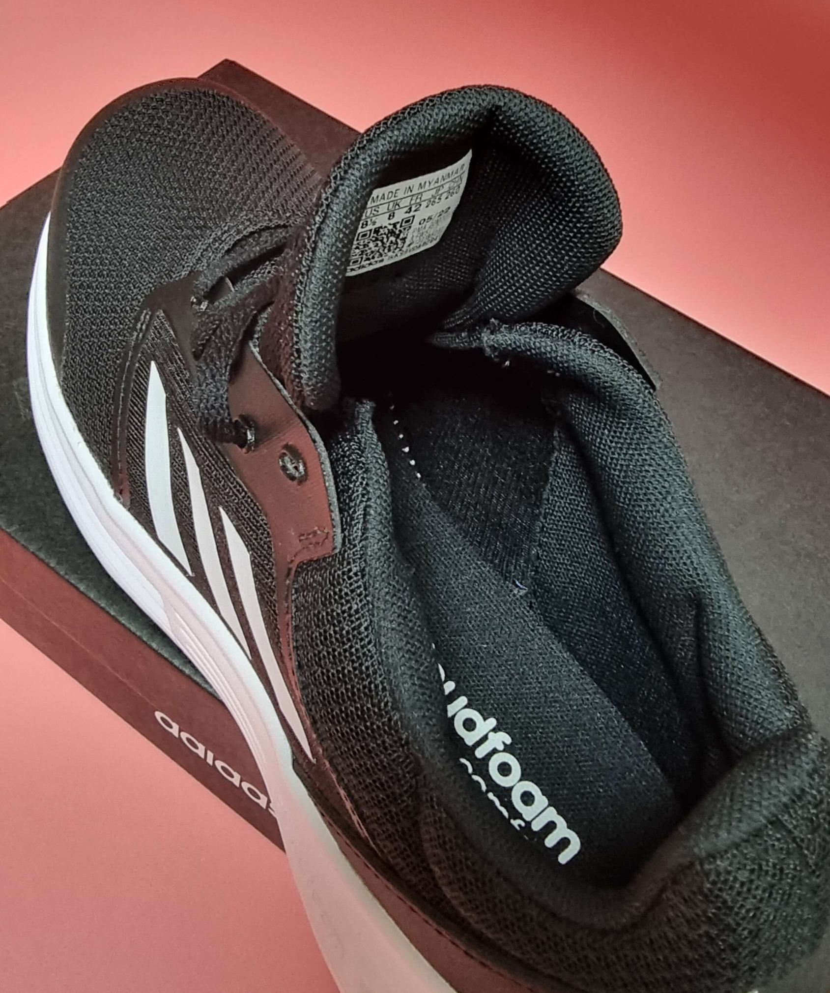 아디다스 운동화 갤럭시5 깔창 부분