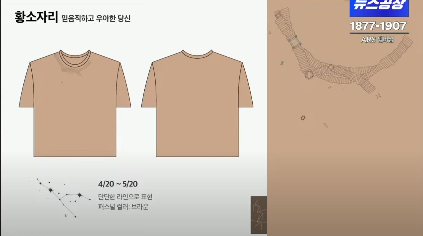 황소자리 디자인