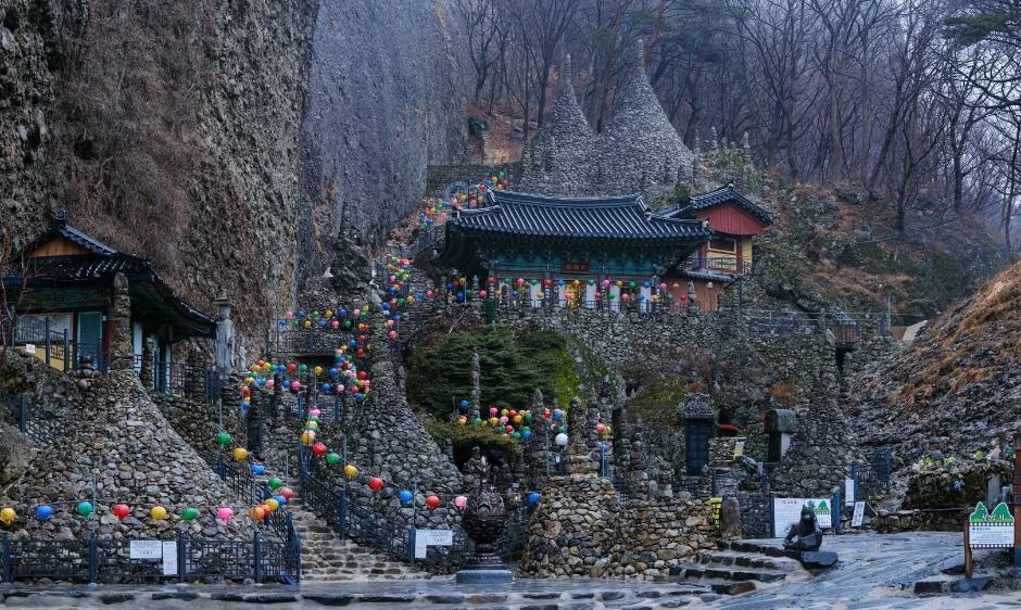 진안 마이산 탑사