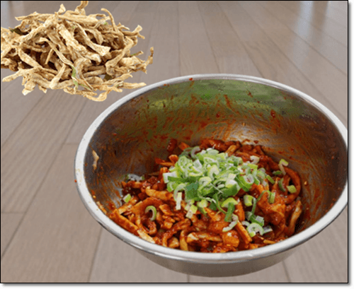 무말랭이 무침