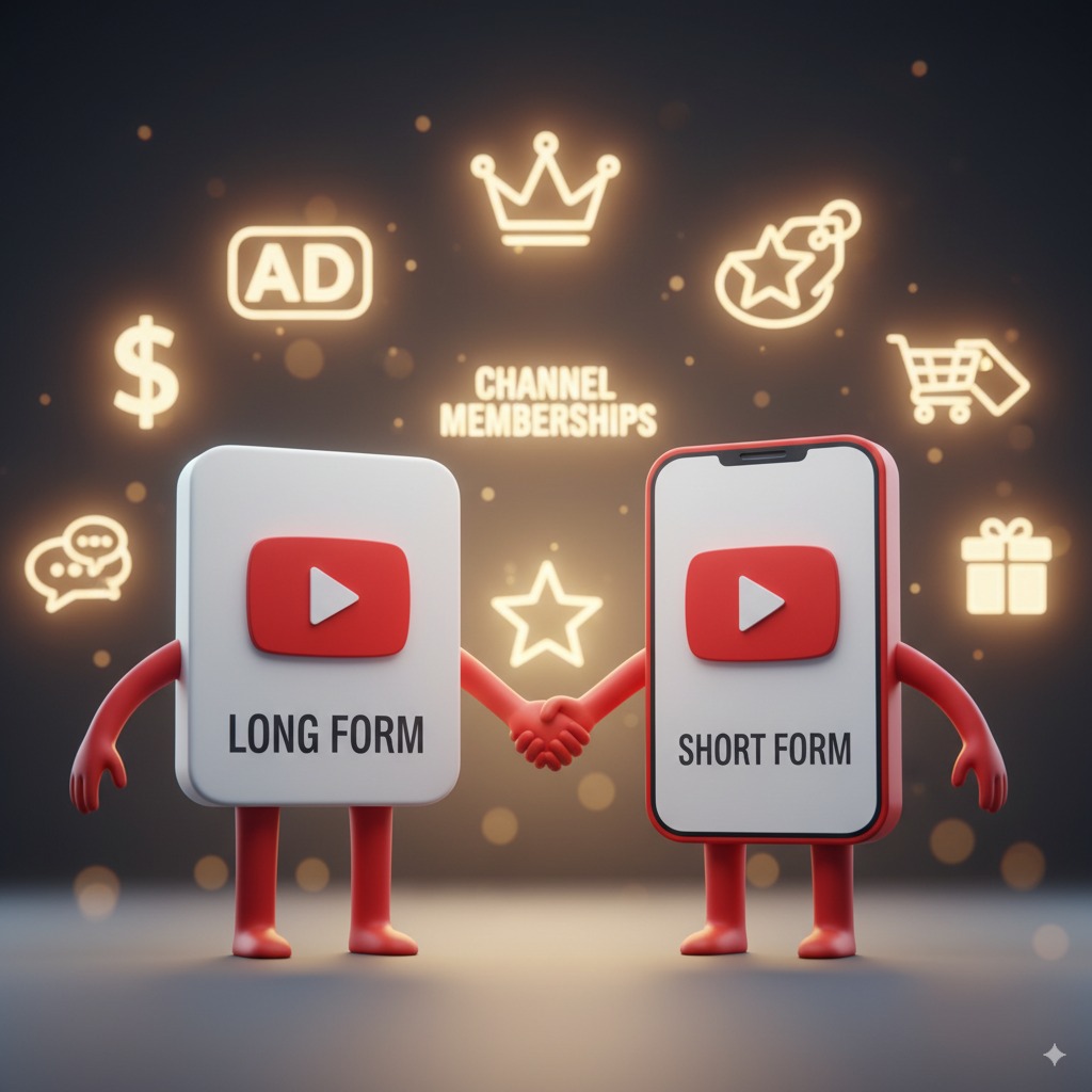 롱폼 vs 숏폼 수익창출