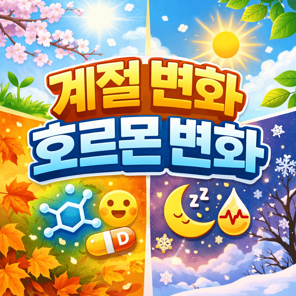 계절 변화 호르몬 변화가 건강에 미치는 영향 완벽 분석
