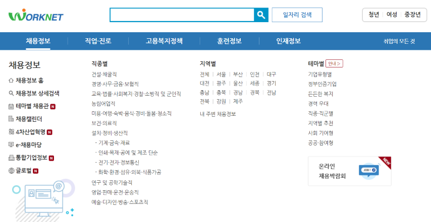 워크넷
