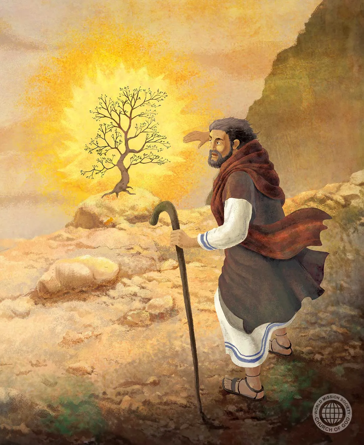 불타는 떨기나무 모세 하느님 출애굽기 3장_6