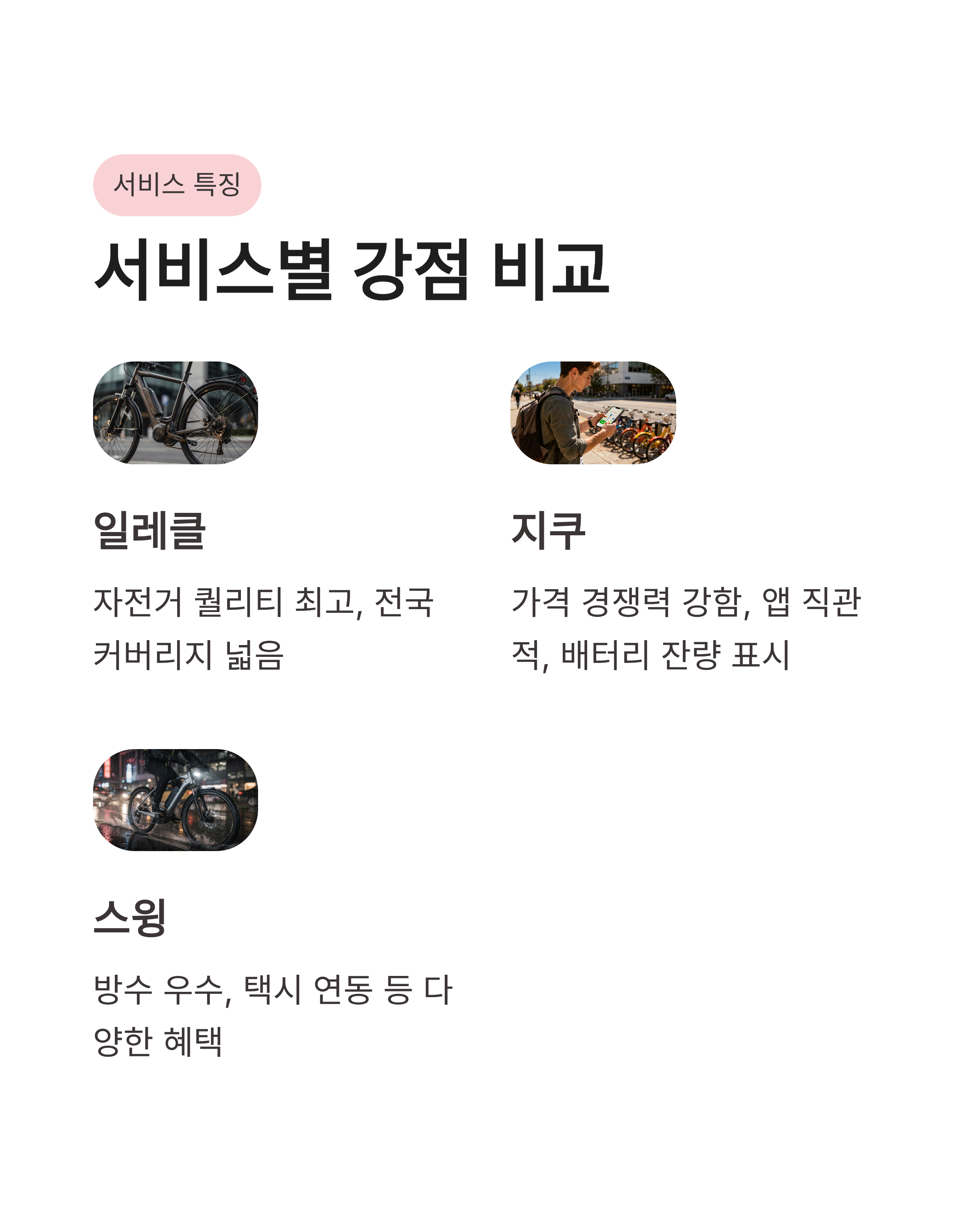🚲 공유전기자전거 이용요금 비교분석 & 최적의 요금제 완벽 정리