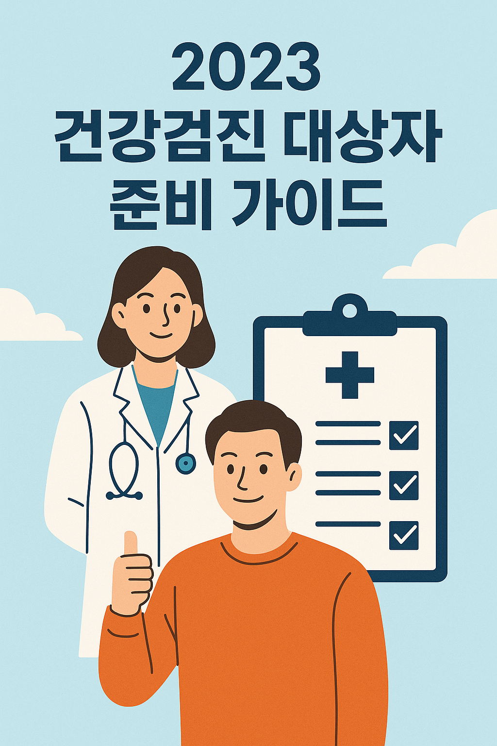2023 건강검진 대상자 준비 가이드