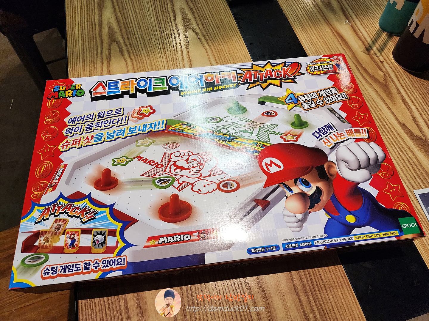 토이트론 슈퍼마리오 스트라이크 에어하키 어택