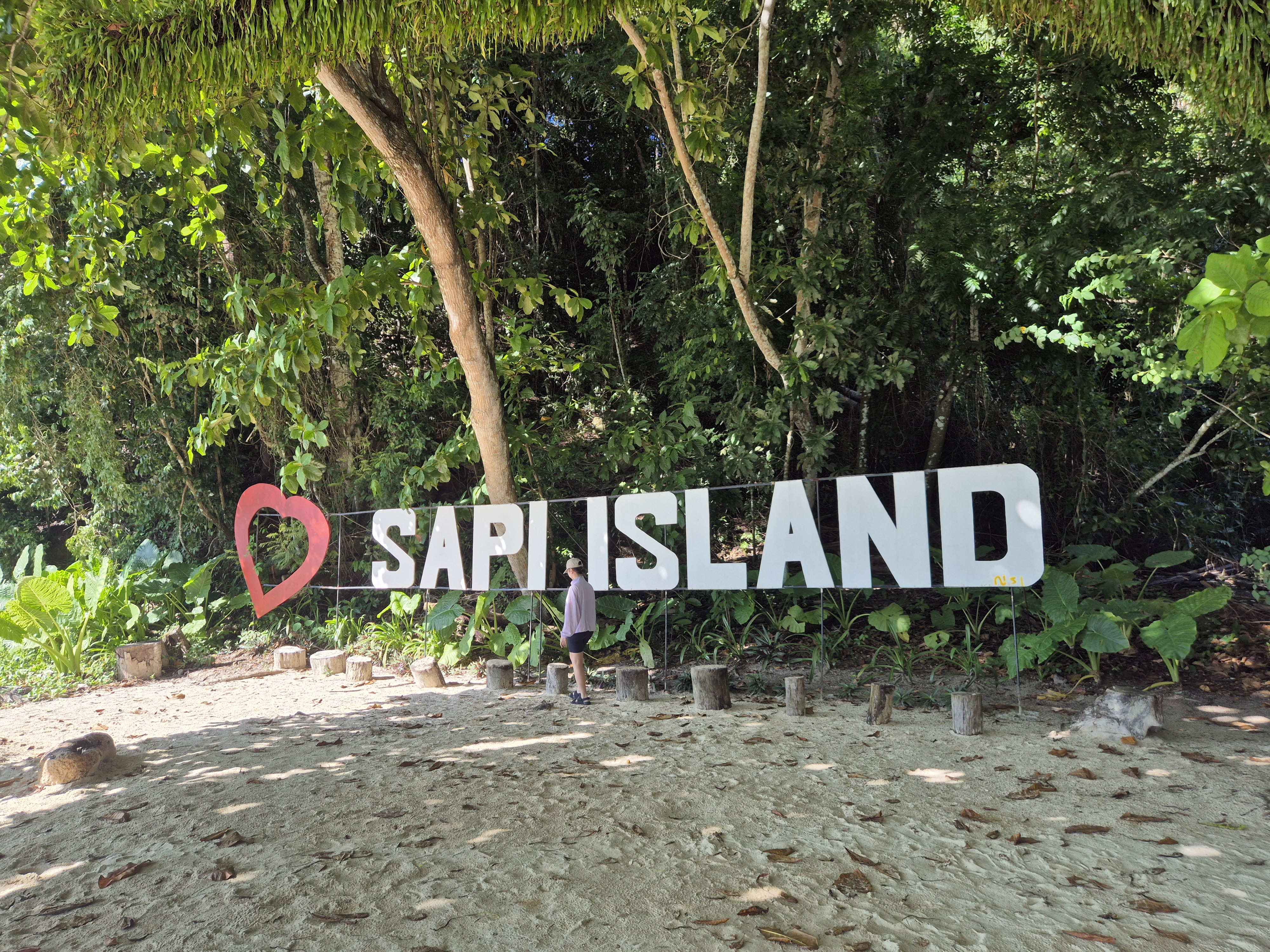 코타키나발루 사피섬 마누칸 호핑투어