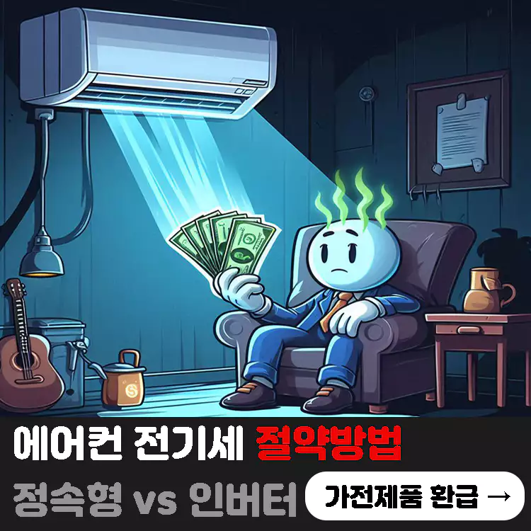 에어컨-전기세-절약방법-정속형-인버터-구분