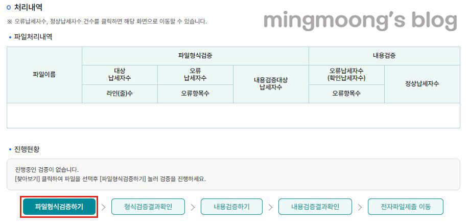 홈택스 연말정산 기타소득지급명세서 제출 방법