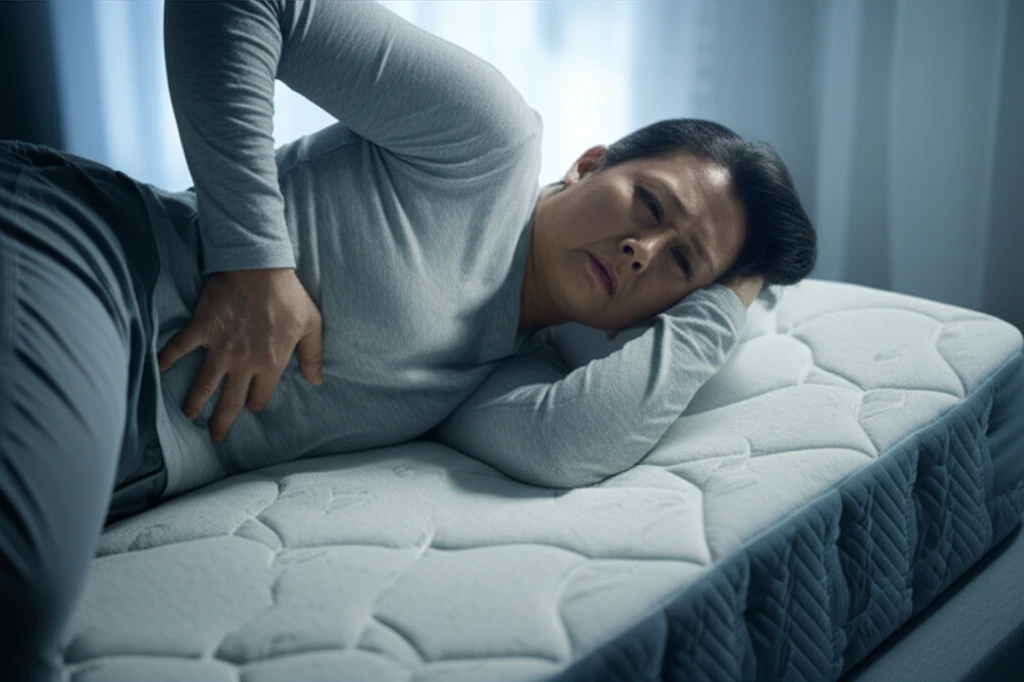 미디엄하드 매트리스가 허리 디스크 환..