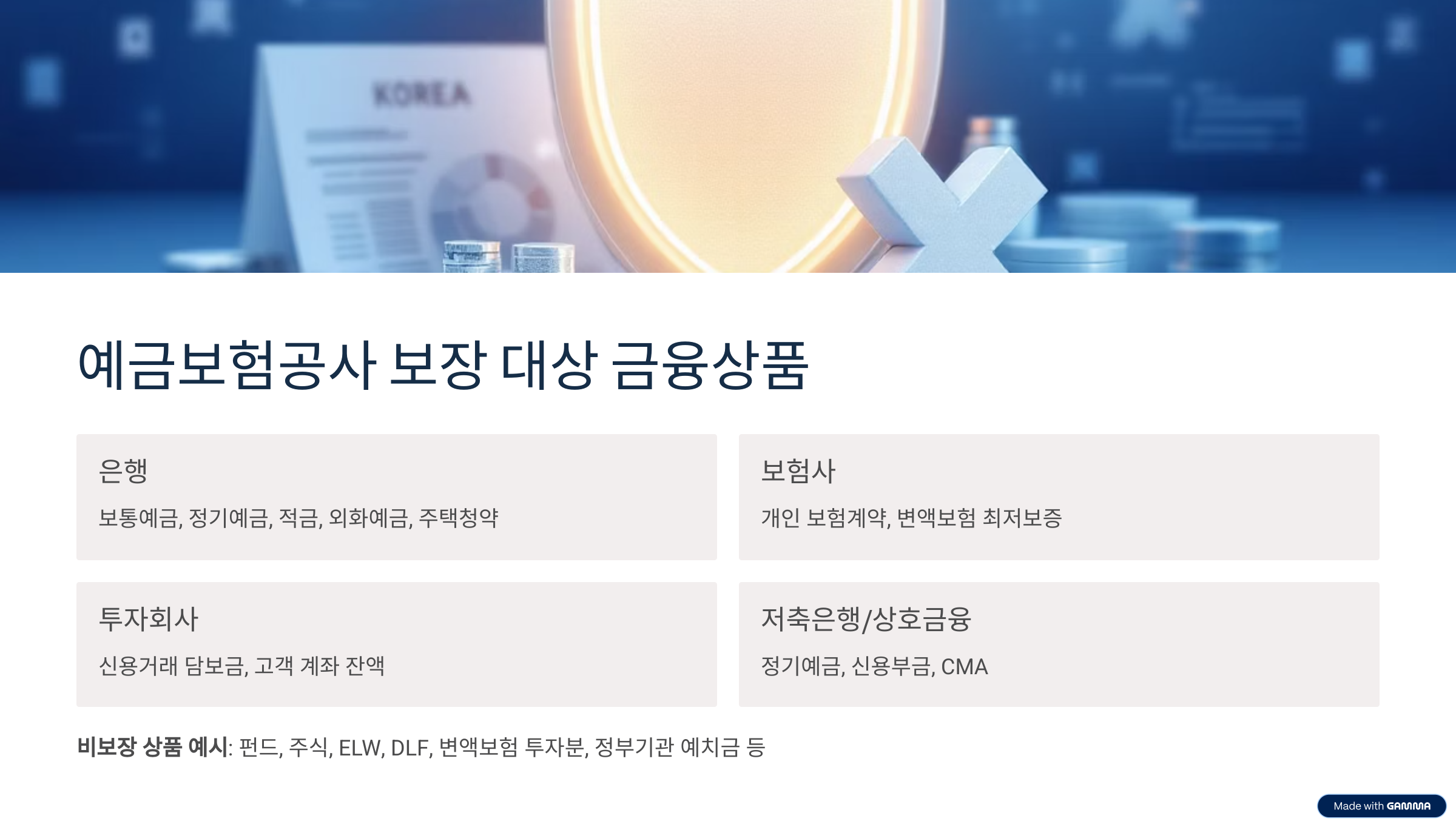 예금자 보호법 개정안 예금자 보호 한도 확대