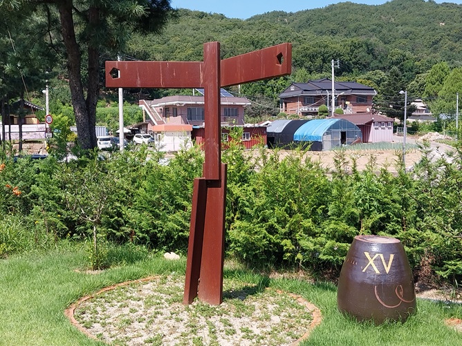 양주 순교 성지 십자가의 길 제15처 사진
