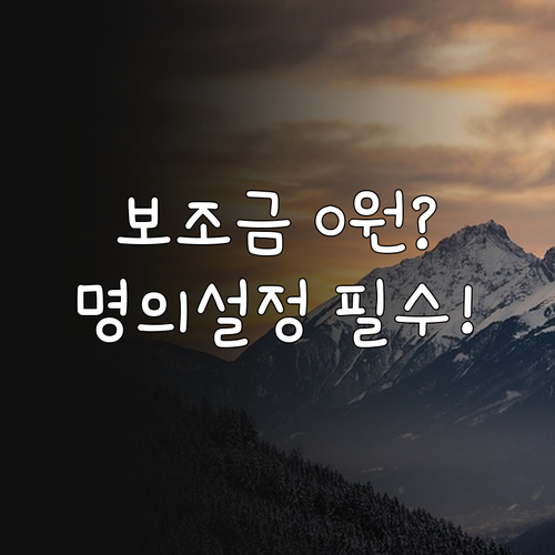 생애 최초 전기차 보조금 지원 대상 ..