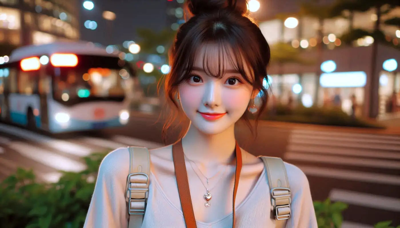 돈키호테-과자-추천-리스트로-쇼핑하는-여성의-모습